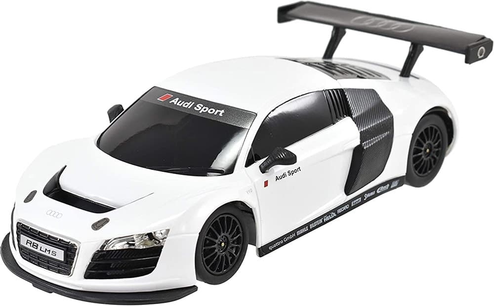 Carro de Controle Remoto Audi R8 Lms Escala 1/24 Rastar 2.4 GHz