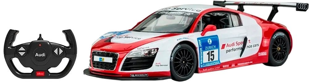 Automodelo Rastar Audi Sport R8 Lms 47510 (1/14) Rc 2.4MHz