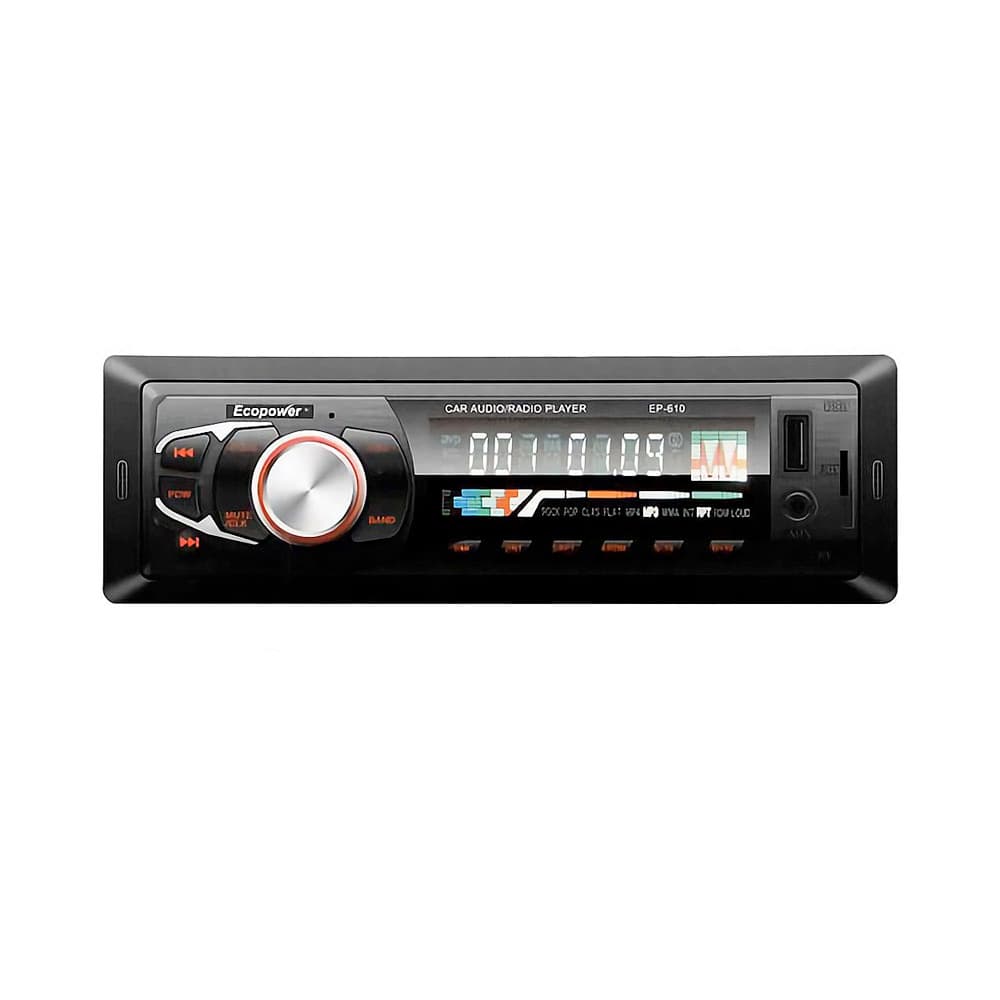 Auto Rádio Ecopower Ep-610 Preto