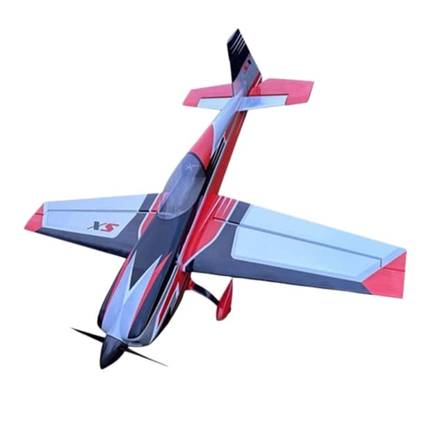 Avião Aj Aircraft Extra 330 Sx 68 Polegadas Vermelho/Carvão