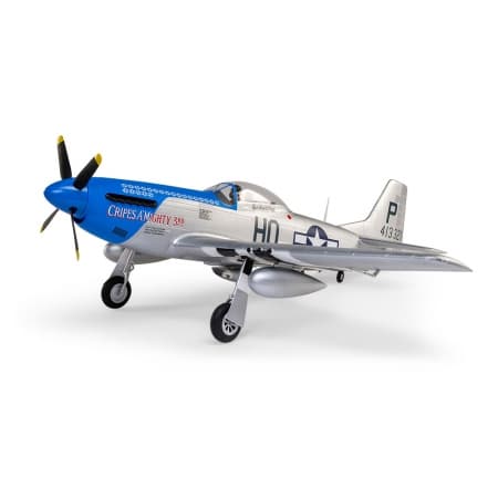 Avião E-Flite P-51D Mustang 1.2M Bnf Basic