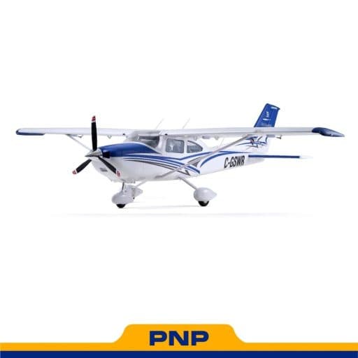 Avião Fms Cessna 182 1500MM Pnp Azul