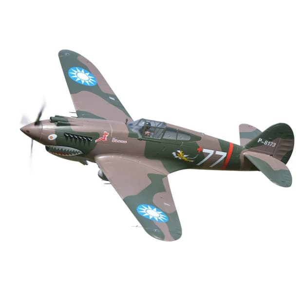 Avião Fms P-40B Warhawk 1400MM Pnp V2 com Reflex