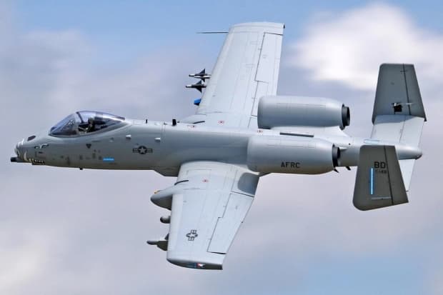 Avião Freewing Model A-10 Thunderbolt Ii Twin 80MM Edf V2 Gyro Pnp
