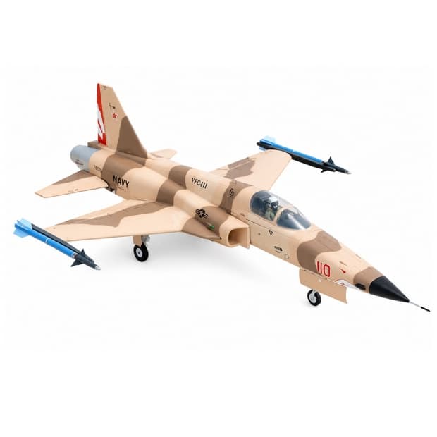 Avião Freewing F-5 Tiger Ii Desert Camo 80MM Edf Jet (F5E) FJ20815P