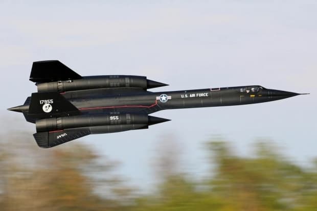 Jato Freewing Sr-71 Blackbird Twin 70MM Edf Gyro Pnp