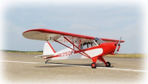 Avião Phoenix Pa-18 Super Cub 107" 40-50CC Arf