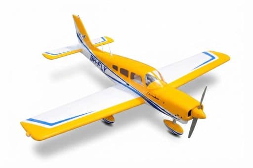 Avião Seagull Piper Cherokee 60" Arf Amarelo Sea386