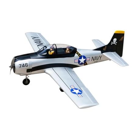 Avião Seagull T-28 Trojan North American 63" com Trem de Pouso