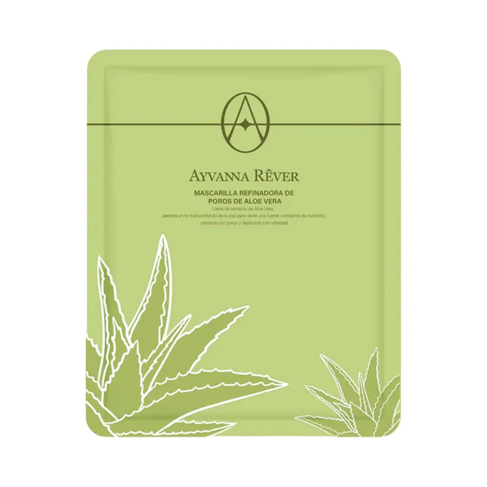 Máscara Ayvanna Rever Refinadora de Poros Aloe Vera 22ml X Unid.