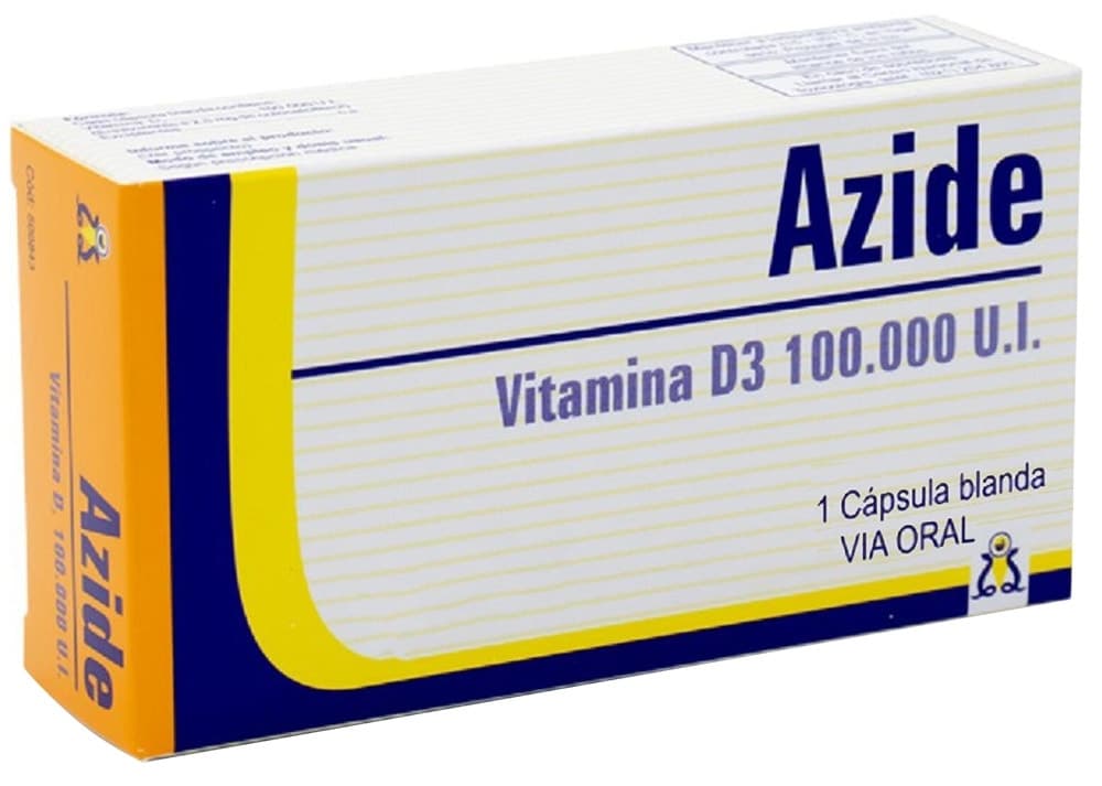 Vitamina D3 100.000 Ui (1 Cápsula)