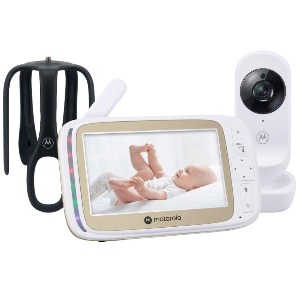 Babá Eletrônica Motorola Nursery Vm45 5.0" Wi-Fi 2V Branco