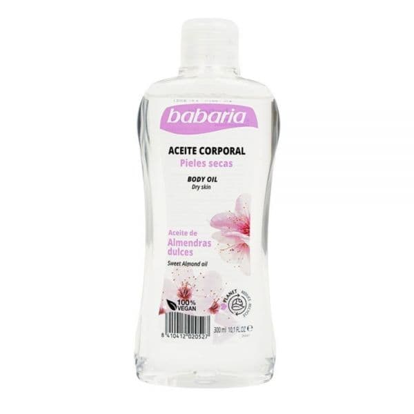 Óleo Corporal Babaria Peles Secas Almendras Dulces 300ml