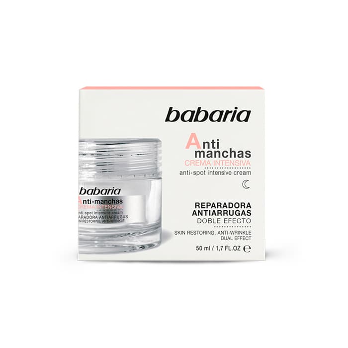 Creme Facial Intensivo Babaria Anti Manchas 50ml