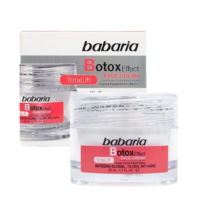 Creme Facial Efeito Botox Babaria 50ml