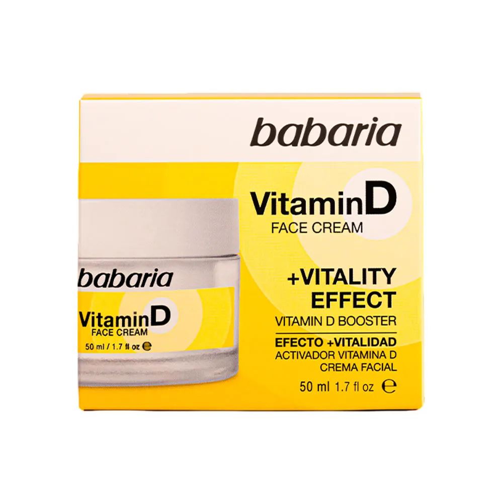 Hidratante Babaria Creme Facial Vitamina D 50ml