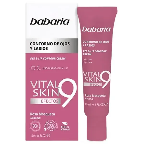 Babaria Creme para Olhos Vital Skin 9 Rosa Mosqueta 15ml