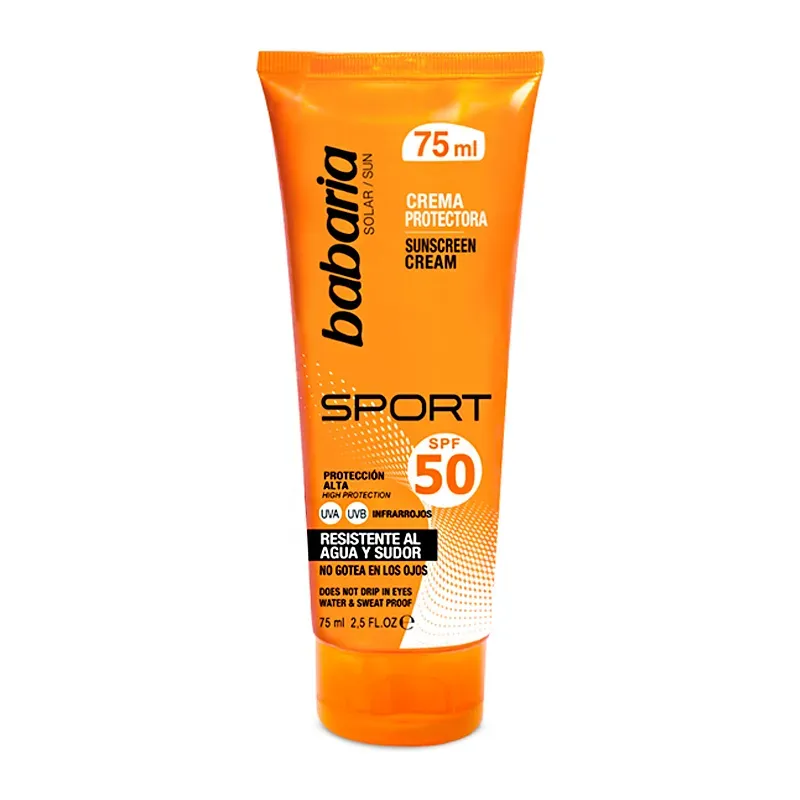 Babaria Crema Solar SPF50 Sport 75 Ml