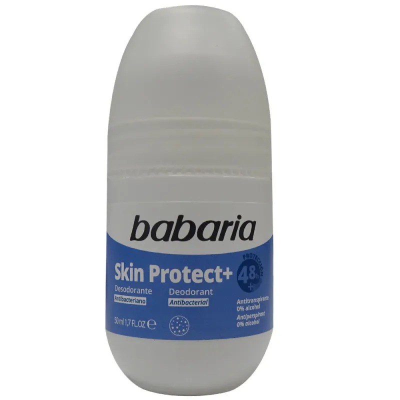 Desodorante Babaria Skin Protect+antibacteriano 50ml