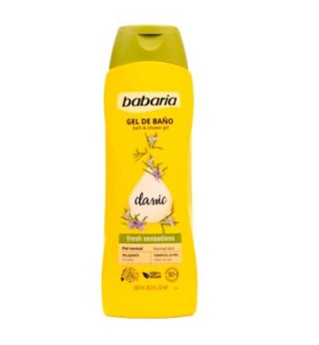 Gel de Banho Babaria Classic Fresh 600ml