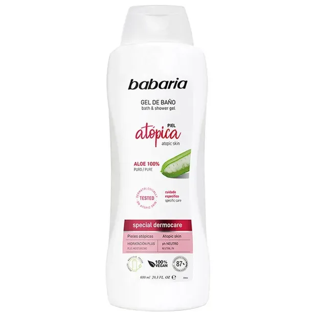 Gel de Ducha Babaria Piel Atópica 600 Ml