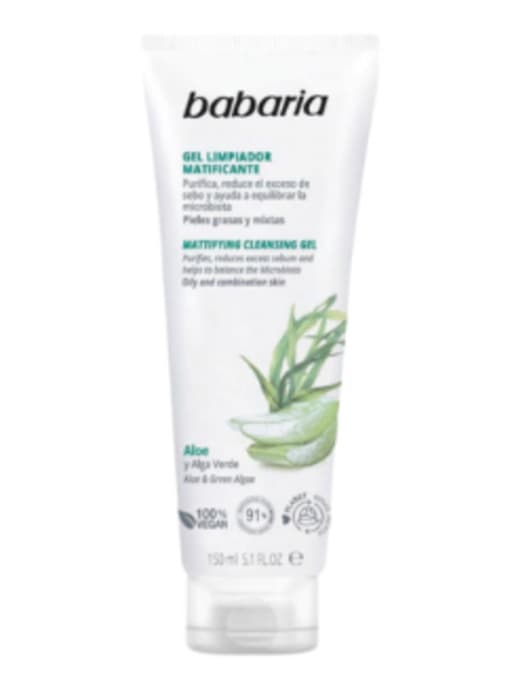 Gel Limpeza Facial Matificante Babaria 150ml