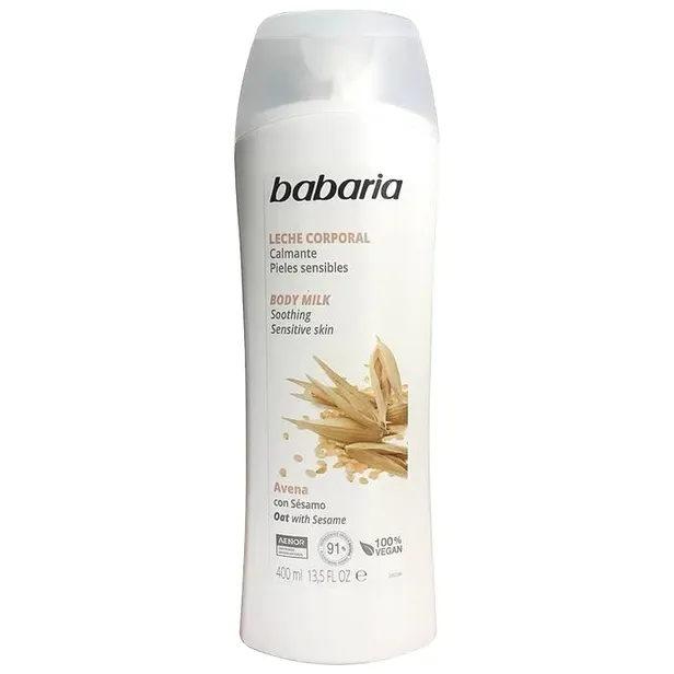 Leite Hidratante Babaria Avena Con Sésamo 400ml