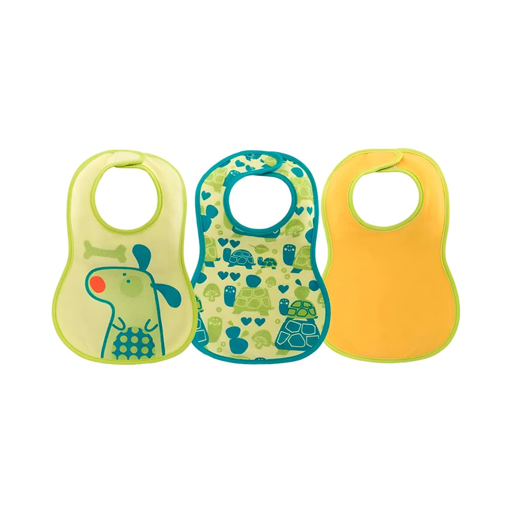 Babador Easy Meal Chicco 3 Peças Sortido
