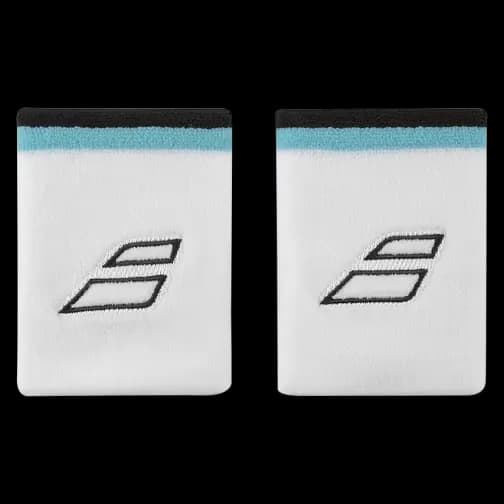 Munhequeira Babolat Terry Jumbo Wristband 5Ub1263-1005-U Branco/Azul