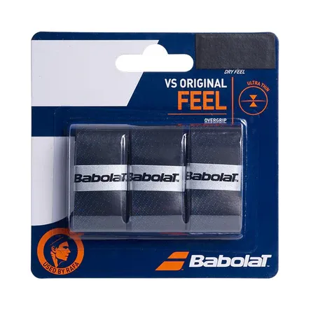 Overgrip Babolat 3 Unidades Preto/Azul