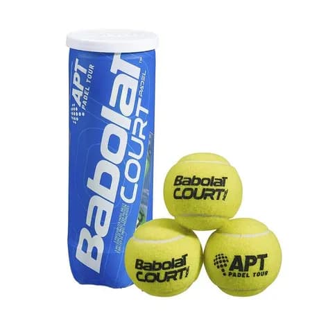 Bola de Padel Babolat Court X3 Amarelo