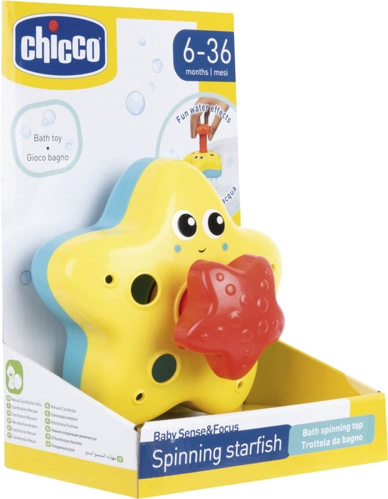 Brinquedo Chicco Baby Sense & Focus Spining Starfish - 11901-00