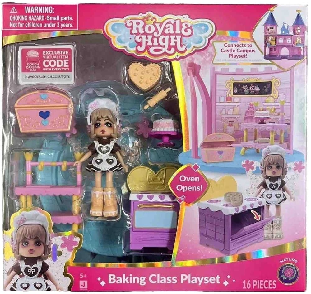 Brinquedo Baking Class Playset Royale High Jazwares - Ryh0058