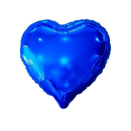 Balão para Festa Cora Coração Azul Marinho Ysblp0