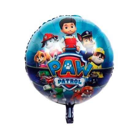 Balão Metalizado para Festa Paw Patrol