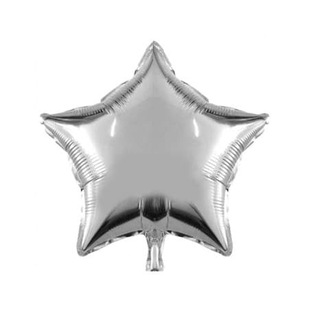 Balão para Festas Estrela Ysblp03 Prata