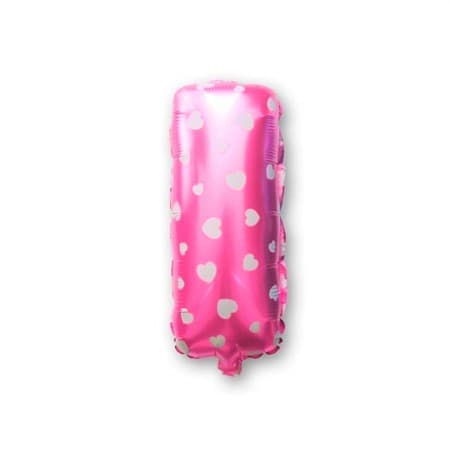 Balão Letra I Pink T16