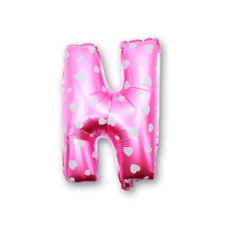 Balão Letra N Rosa T16