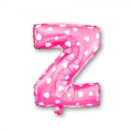 Bal O Para Festas Letra Z T16 Pink