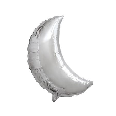 Bal O Para Festas Lua D11 Prata