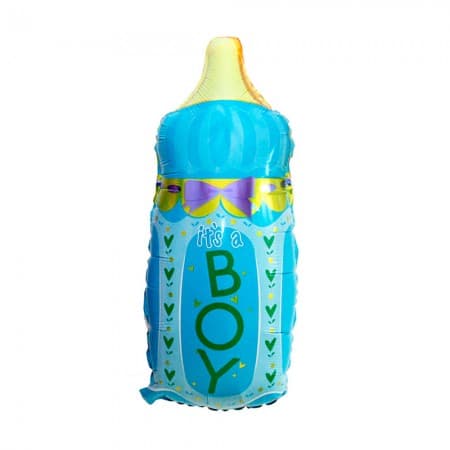 Bal O Para Festas Mamadeira It S A Boy Y163 Azul