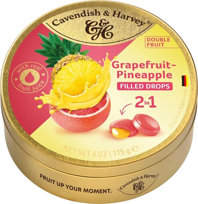 Bala Cavendish & Harvey Grapefruit Pineapple 2Em1 - 175G
