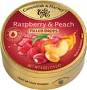Anúncio: Bala de Frutas Cavendish & Harvey Raspberry & Peach Filled Drops - 175g