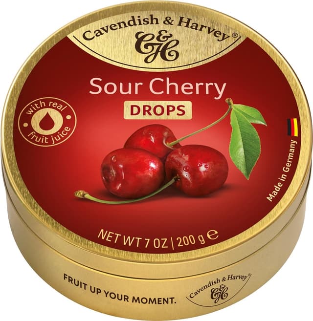 Bala Cavendish & Harvey Sour Cherry Drops - 200G