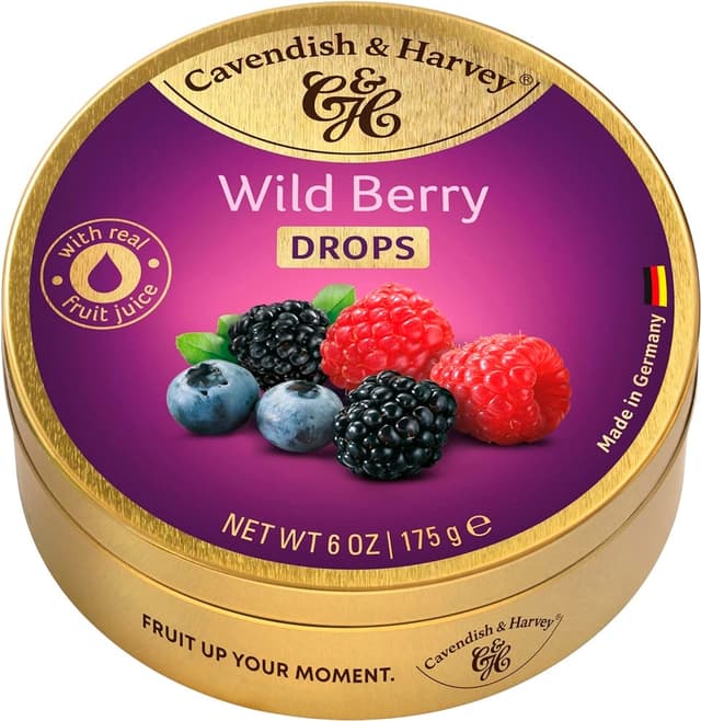 Bala Cavendish & Harvey Wild Berry Drops - 175G