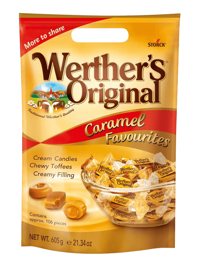 Bala Werther's Original Caramel Favourites 605G