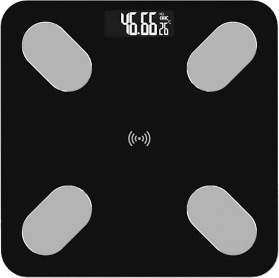 Balança Digital Bluetooth Nehc Up-81800 180Kg - Preto