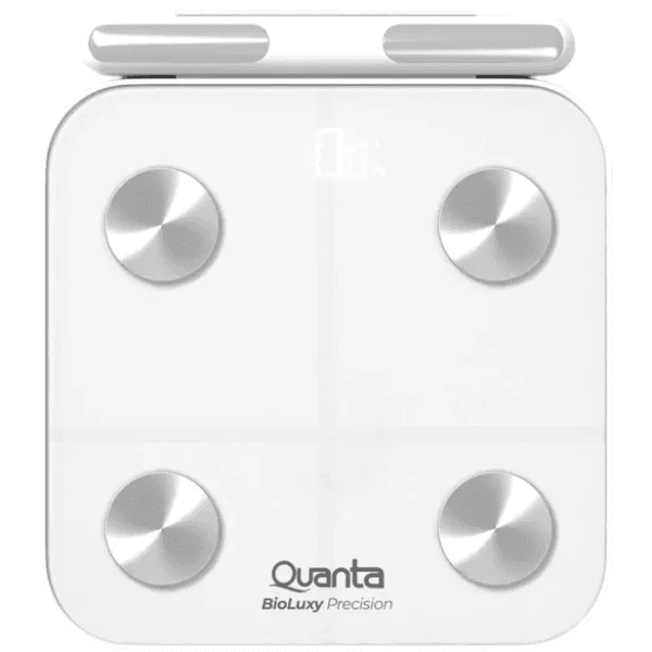 Balança Digital Quanta Bioluxy Qtbcb200 Peso Corporal 180KG 8 Eletrodos Branco