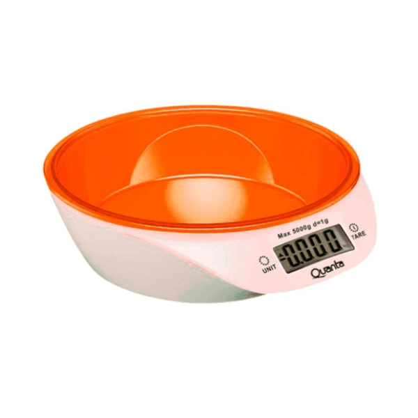 Balança Digital Quanta Qtblc9000 5KG A Pilha Laranja