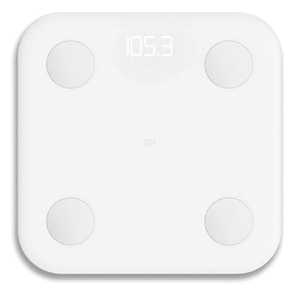 Balança Digital Xiaomi Mi Body Composite XMTZC02HM para Peso Corporal Suporta Até 150KG Branco